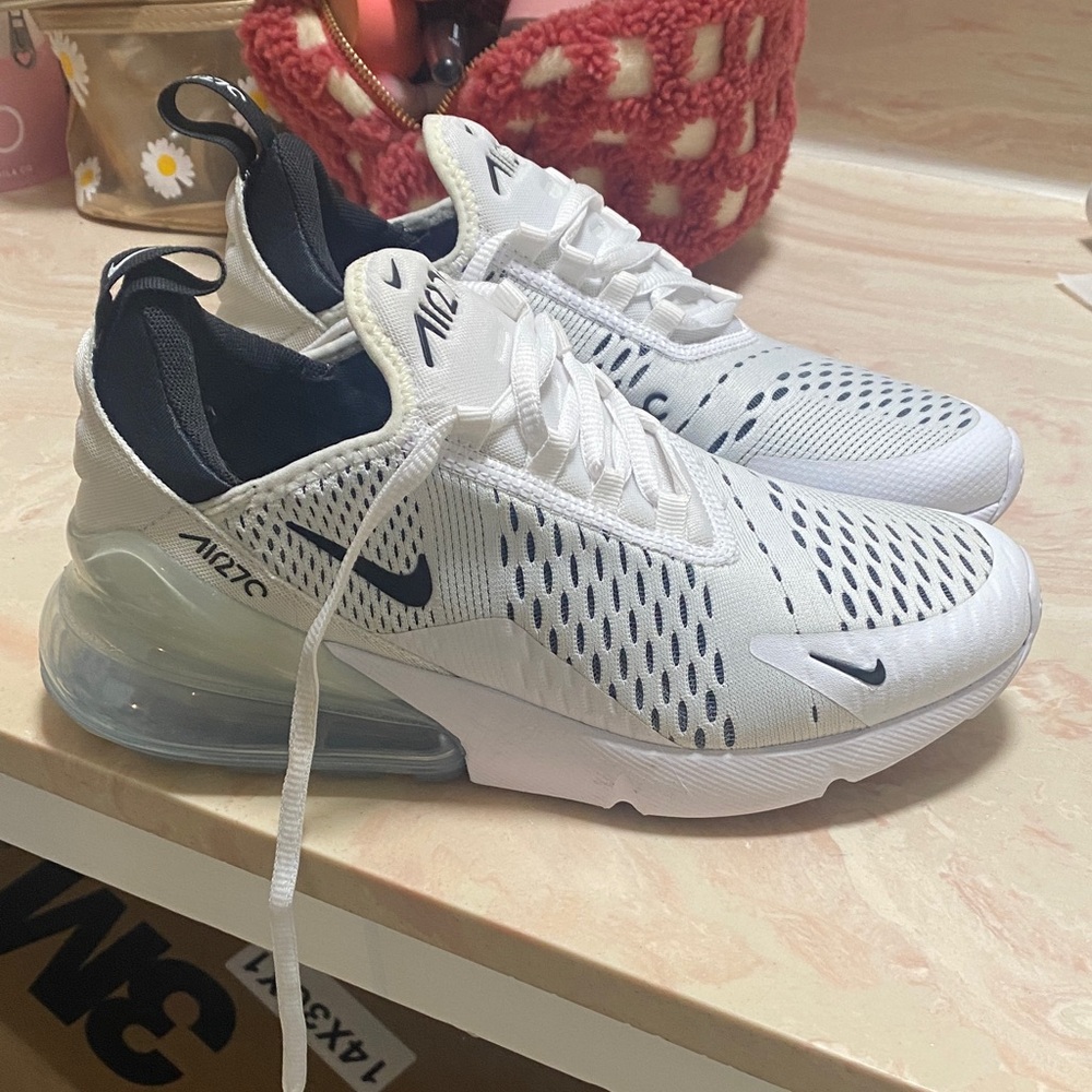 Nike Air Max 270 White Black & Blue